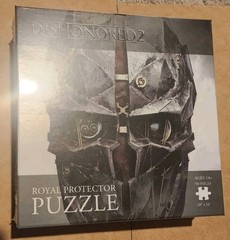 BRAND NEW Dishonored 2 Corvo Mask Protector Puzzle 750 Pieces ThinkGeek New 2016