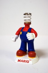 Rare 2001 BD&A Nintendo SUPER MARIO Bobblehead Body ONLY Missing Head!