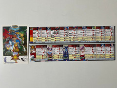 Vampire Savior (Darkstalkers 3) Capcom CPS2 Arcade Art, Poster & Flyer Set Japan