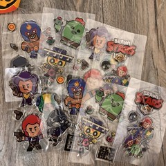 Brawl Stars World Finals 2019 Wappen Pin Badge , Epoxy Sticker, Chibi Life,Keych