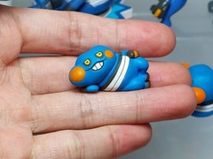 Croagunk Guregguru Pokemon Figure Set PC Tomy Banpresto Bandai Japan 0.7-1.8in