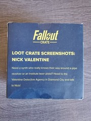 LootCrate Screen Shots Fallout CRATE Nick Valentine Action Figure – New in Box
