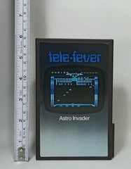 TELE-FEVER ASTRO INVADER EUROPEAN PAL VIDEO GAME BOXED COMPLETE SCHMID TVG 2000
