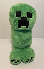Mojang Jinx Minecraft Creeper Green Stuffed Toy Plush 10.5”