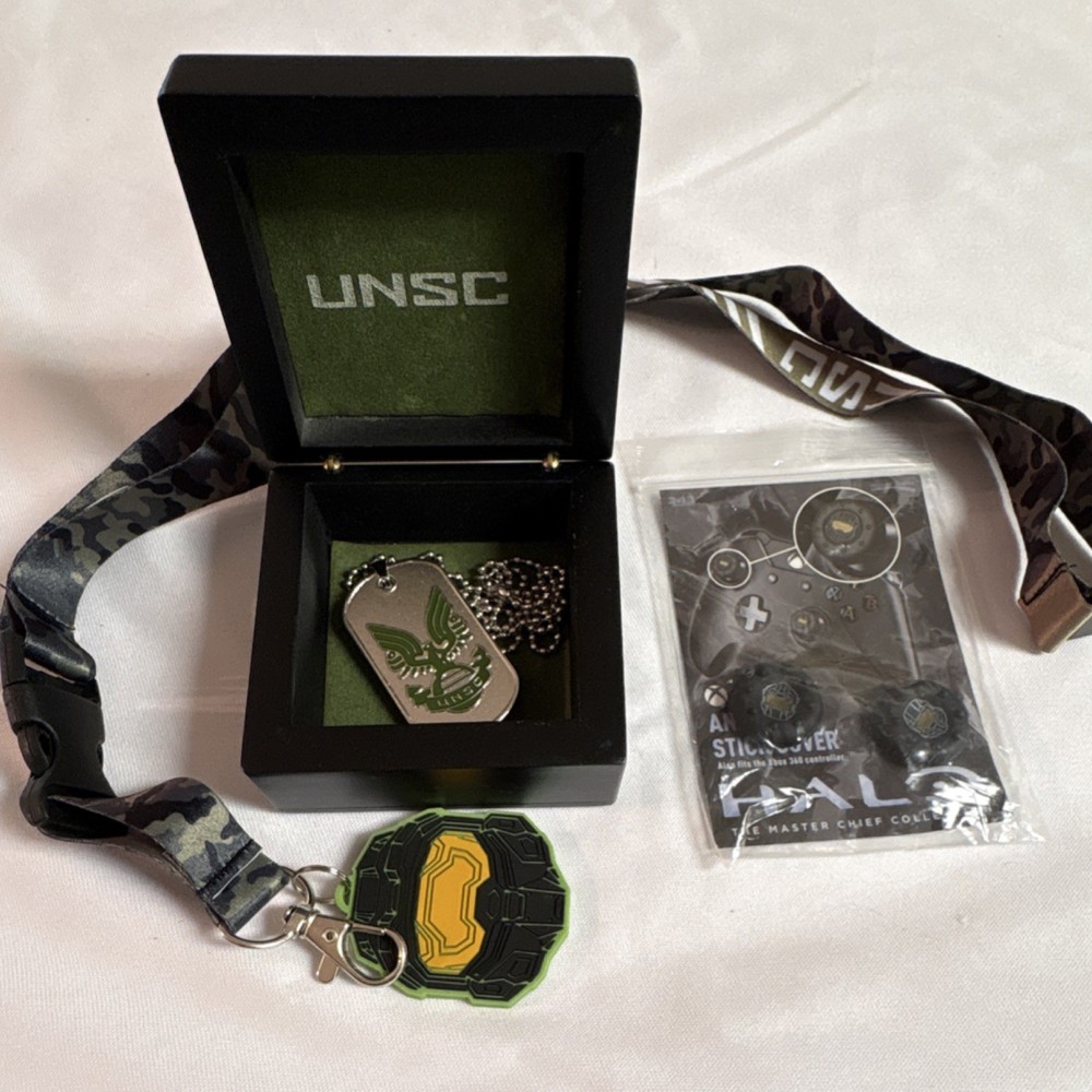 Halo Master Chief Collectibles Set Analog Stick Cover Halo Infinite Collection