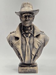 Nick Valentine Fallout Inspired Fan Art 3d Printed Statue – 6 Inches Tall