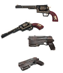 Fallout 13.75” & 11” Revolver Pistol Replica foam Gun Cosplay Costume Prop