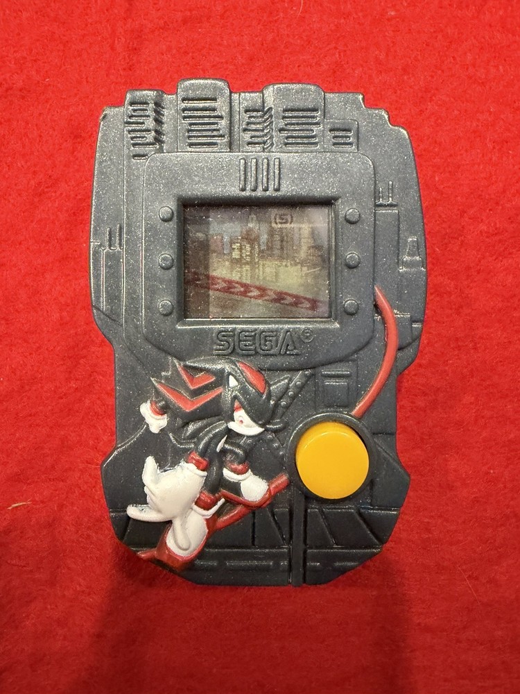 2003 Mcdonalds SEGA Shadow the Hedgehog Sonic Handheld Game Retro Mini Console