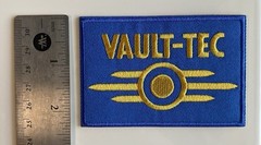 FALLOUT VAULT-TEC JUMPSUIT PATCH (Vault-Tec Blue) Game Memorabilia-Prop-Replica