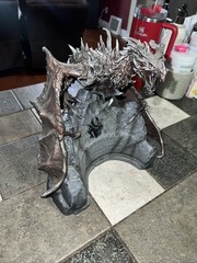 The Elder Scrolls V Skyrim Collector’s Edition Dragon Statue Alduin + Base