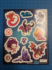 Blizzard Cute But Deadly Magnet Sheet 2015 Diablo StarCraft World of Warcraft Wo