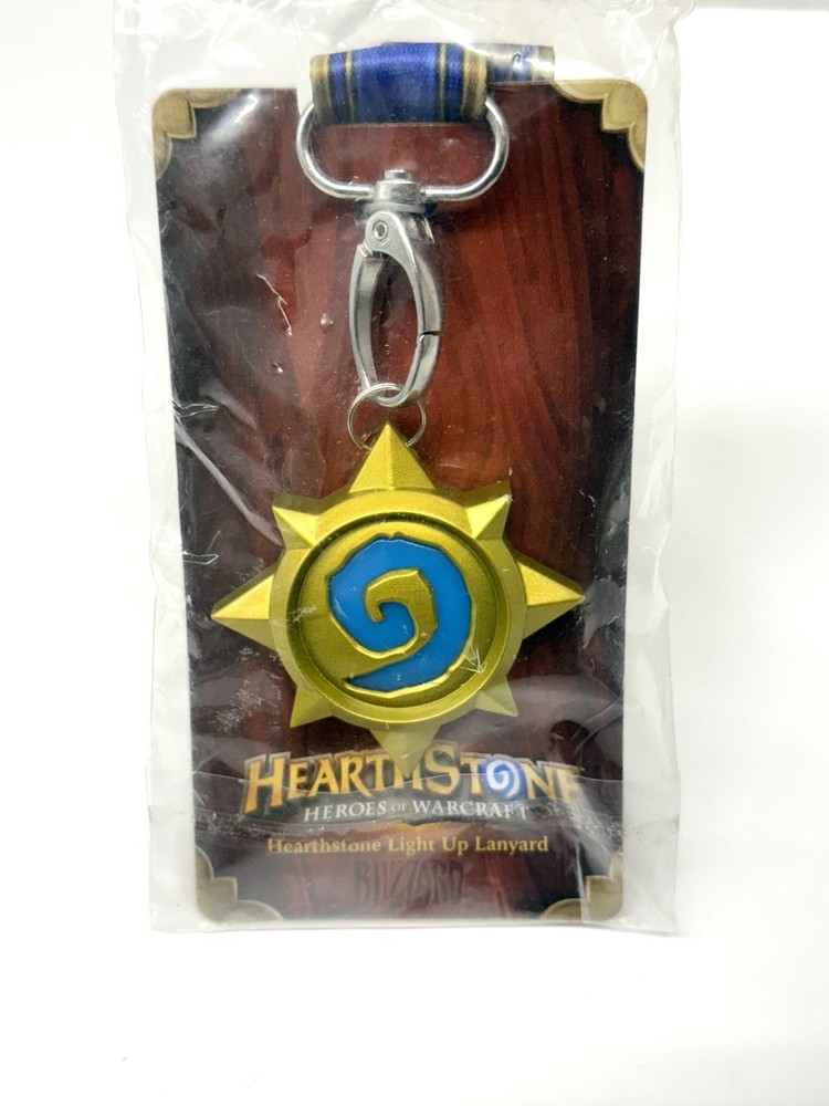 Hearthstone Heroes of Warcraft Light Up Lanyard Blizzard 2016 Sealed