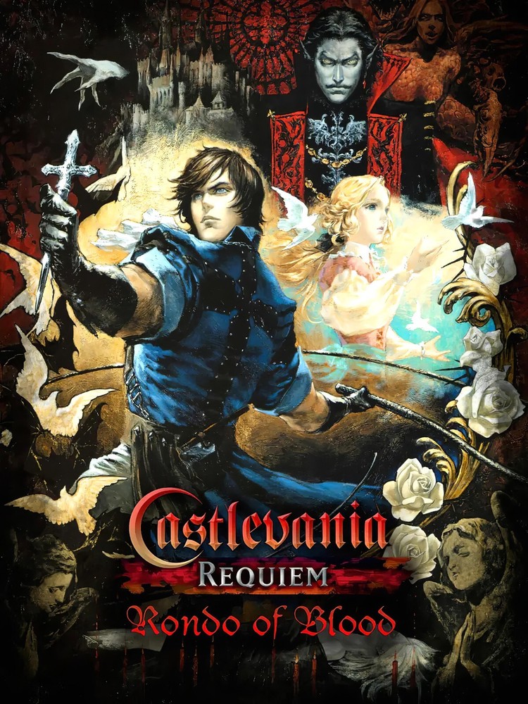 Castlevania Rondo of Blood Requiem Game Art Print Glossy Small Poster