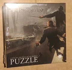 BRAND NEW Dishonored 2 Corvo At The Edge Of The World 750 Pieces Jigsaw Puzzle