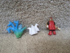 Legend Of Zelda Keshi Figures Nintendo Rare NES PAINTED Link Ganon Japan Prize