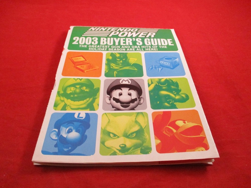 2003 Buyer’s Guide for Gamecube & Game Boy Advance Nintendo Power Promo Insert G