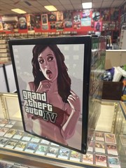 Grand Theft Auto IV Promotional Game Store Display Cube 2013 RockStar XBOX PS3