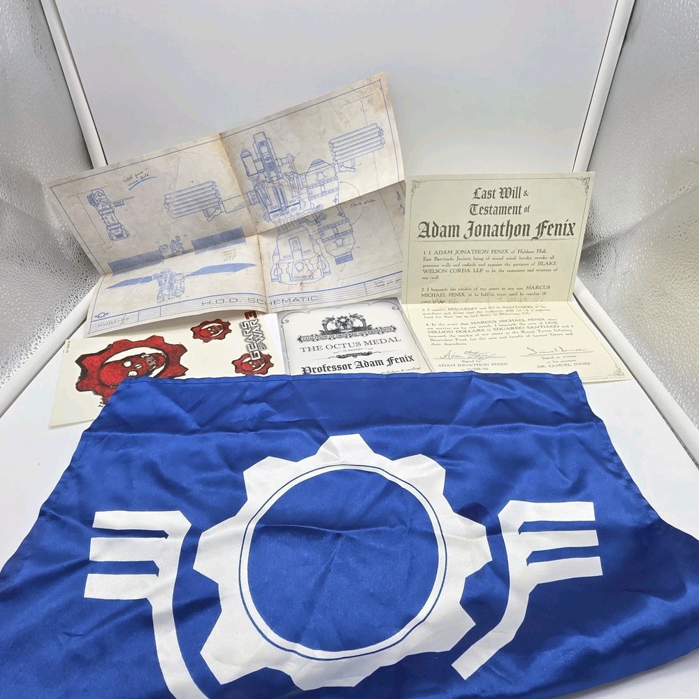 Gears of War 3 Limited Edition Special Edition Collectibles Accessories No Game