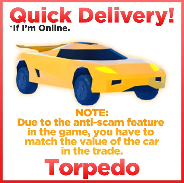 Roblox – Jailbreak – Car/Item/Texture – 100% CLEAN Cheapest and FAST DELIVERY