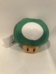 Super Mario Plush Nintendo Mushroom Star Plant Set Of 4 6” Plush New