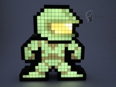 PDP Pixel Pals #018 Halo MASTER CHIEF 6-in Light-up Figure Display *Works*