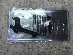 Banjo Kazooie Loot Crate Exclusive 2018 License Plate Metal Plaque w/ Stand 8×4″