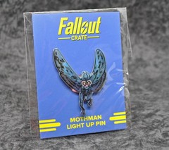 Fallout crate Mothman light up pin loot crate EXCLUSIVE led NEW