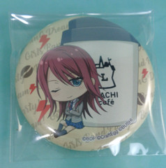 Tomoe Udagawa Machi Cafe Can Badge Pin Badge Bushiroad Afterglow BanG Dream