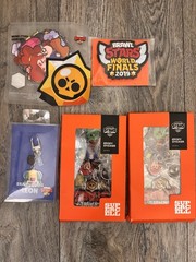Brawl Stars World Finals 2019 Wappen Pin Badge , Epoxy Sticker, Chibi Life,Keych