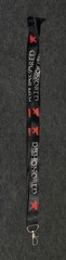 NEW Dishonored Rat Plague Logo Lanyard GameStop Promo Swivel Trigger Clip