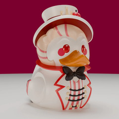 TUBBZ MINI EDITION Hazbin Hotel: Lucifer Morningstar Duck Figure JEEP