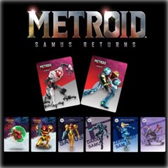 ALL 8PCS Amiibo METROID DREAD PVC Card Fast Shipping!Free stickers!