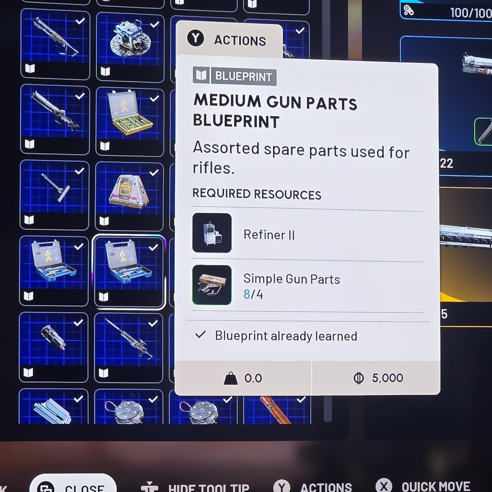 Medium Gun Parts Blueprint Arc Raiders Digital Item Recieved In Game