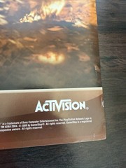 2009 Call of Duty Modern Warfare 2 GameStop Promo Poster 22×28