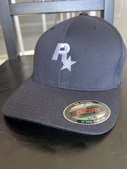 Rockstar Games Merchandise With Tags Cap Black/White NEW Size L/XL Hat Gamer