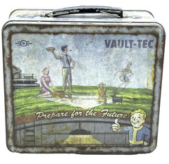 Vault-Tech Lunch Box Collectible FANWRAPS Fallout Aged Look Lunchbox