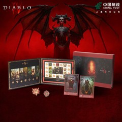 Blizzard Diablo 30th Anniversary Custom Stamp Card Badge Coin Box Set Collection