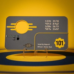 Fallout 3 Vault 101 Limited Edition Security Keycard Replica – NUMBERED