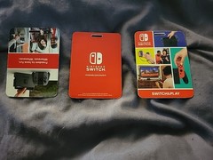 Various Advertisements For Nintendo Switch Hang Tab Store Advertising