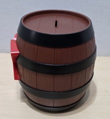 Universal Studios Japan Super Nintendo World Donkey Kong Barrel Coin Bank