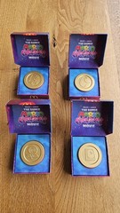 2026 McDonald’s Super Mario Galaxy 4 Coins – German Full set
