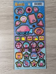 *FREE SHIP* KIRBY 32 Piece Sticker Sheet Nintendo Japan Showa