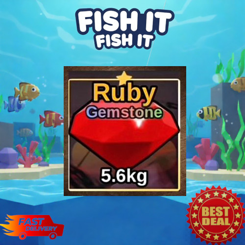 🔥Fish It Roblox✨ Ruby Gemstone | Fast & Easy