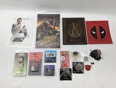 Video Game Collectables Mixed Bundle Lot Pins Key Rings Nerd Block Loot Gaming