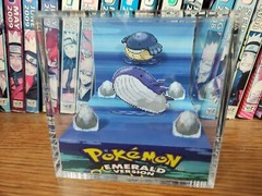 Pokemon Wailord Wailmer Evolution Handmade Diorama – Gameboy Gaming Cube-Fanart