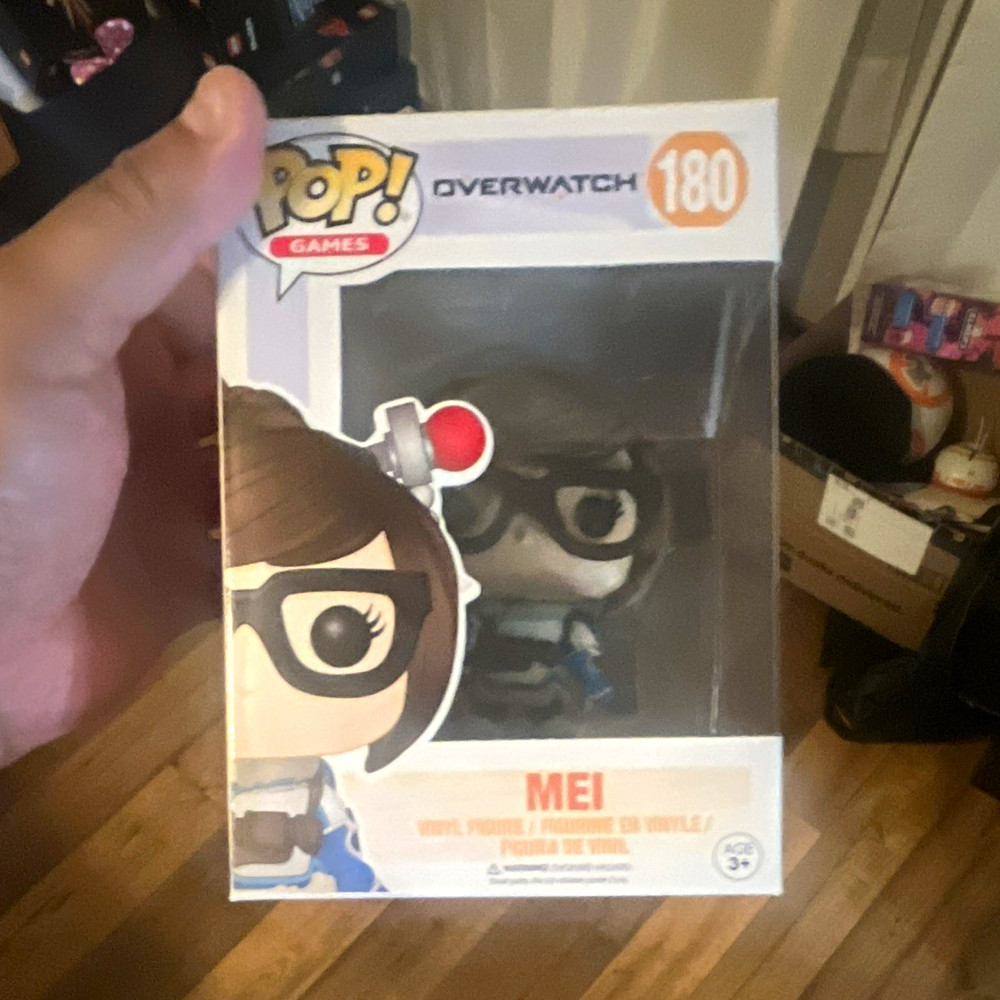 Funko Pop! Games Overwatch Mei #180 Boxed Vinyl Figure, 2017