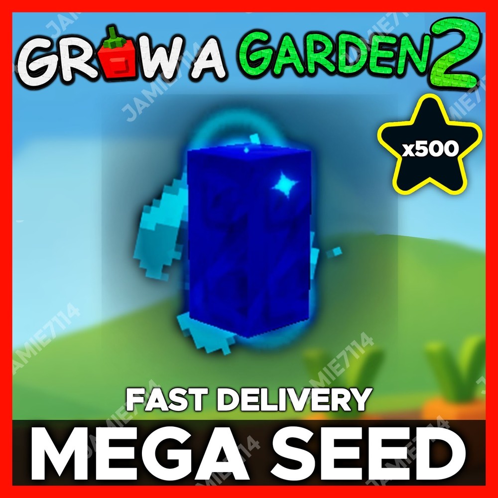 🪴Grow a Garden 2 | Mega Seed x500 | GAG2 Fast & Easy
