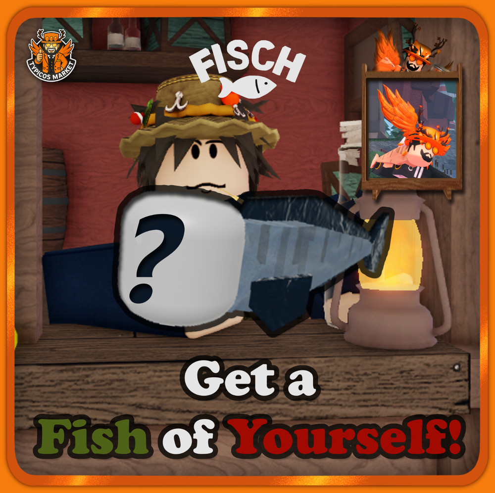 [FISCH] – Get a fish of YOURSELF – [Obtainable by Friendly Rod]