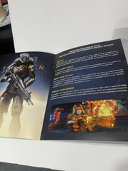 Destiny Large Foldout Pre-order Ad Promo Item