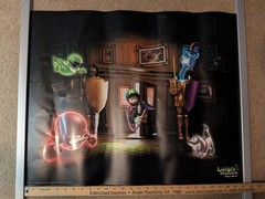 2013 Club Nintendo Luigi’s Mansion: Dark Moon Poster 28″ x 22″ (Damaged)